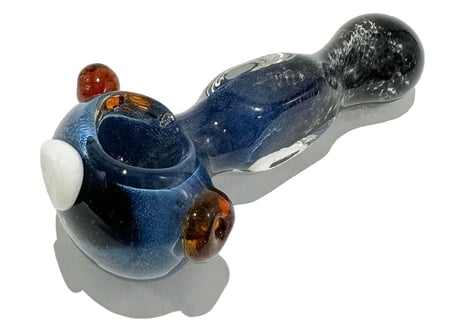 【ガラスパイプ】パイレックス/ガラススプーン/長さ10cm/耐熱ガラス/インサイドアウト/丸洗い可能