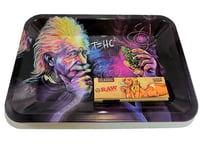 【タバコトレイ】ローリングトレイ/アインシュタイン/THC/ミニサイズ/18cm×12.5cm/ジョイントグッズ