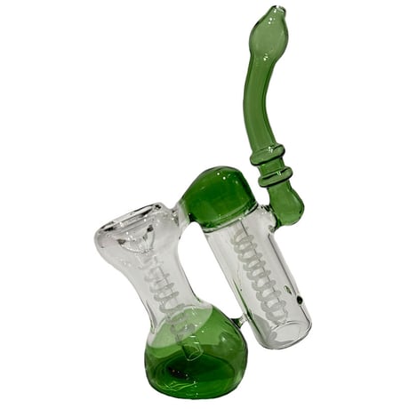 ☆送料無料☆ 高濾過 ガラスボング 高さ約39cm 水パイブ アイシングガラスボング(水パイプ) ガラスパイプ 喫煙具