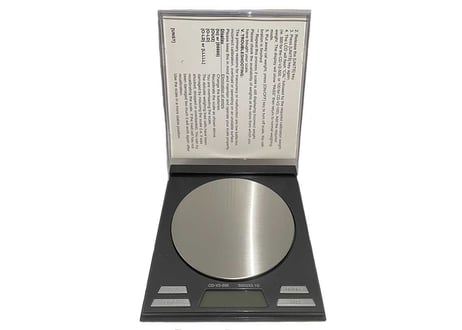 【ハカリ・スケール】0.1〜500g/CD型ポケットスケール/バックライト