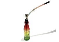 ガラスボング】ボング/水パイプ/ダブルバブル/高さ14.5cm | 武器屋.com