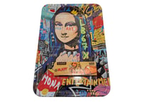 【タバコトレイ】ローリングトレイ/モナリザ風/ミニサイズ/18cm×12.5cm/ジョイントグッズ