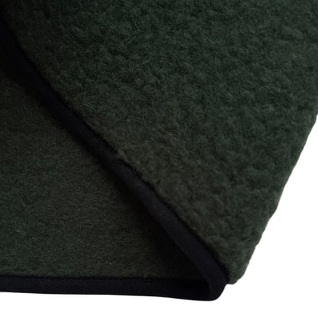 COLDBREAKER / V Neck Wool Zip Vest