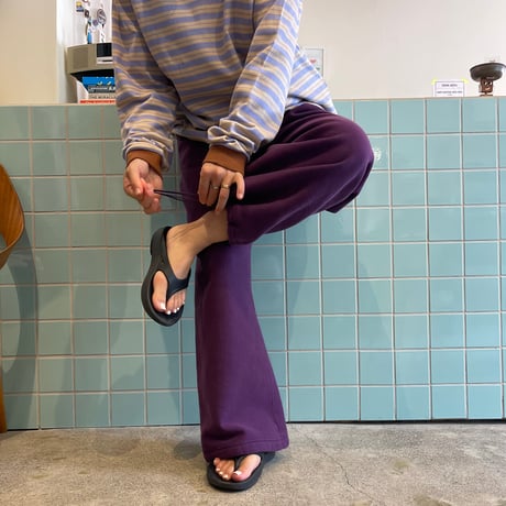 PHEENY / Athletic fleece wide pants