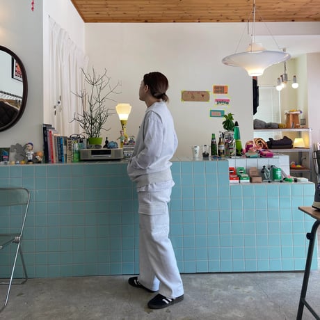 PHEENY / Athletic fleece N/S sweatshirt