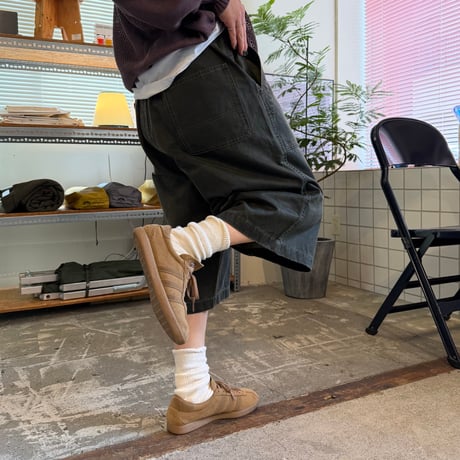 COMFORTABLE REASON / Botanical Wax Aging Shorts