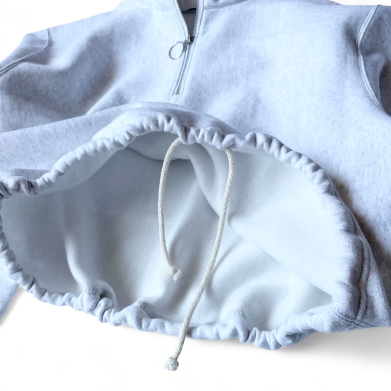 フィーニー pheeny⭐︎athleticfleece half zip P/O PHEENY / Athletic fleece half zip P/O short | F