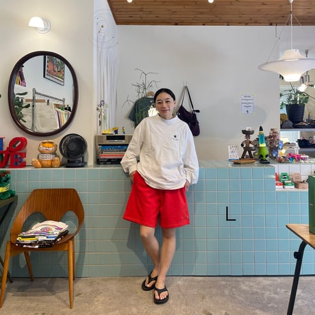 TRIBE WEAR / Basic Sweat Shorts RED