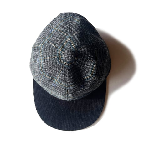 FLUTTER / 2WAY PONPON CAP Glen Check