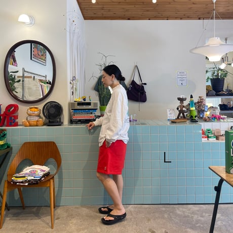 TRIBE WEAR / Basic Sweat Shorts RED