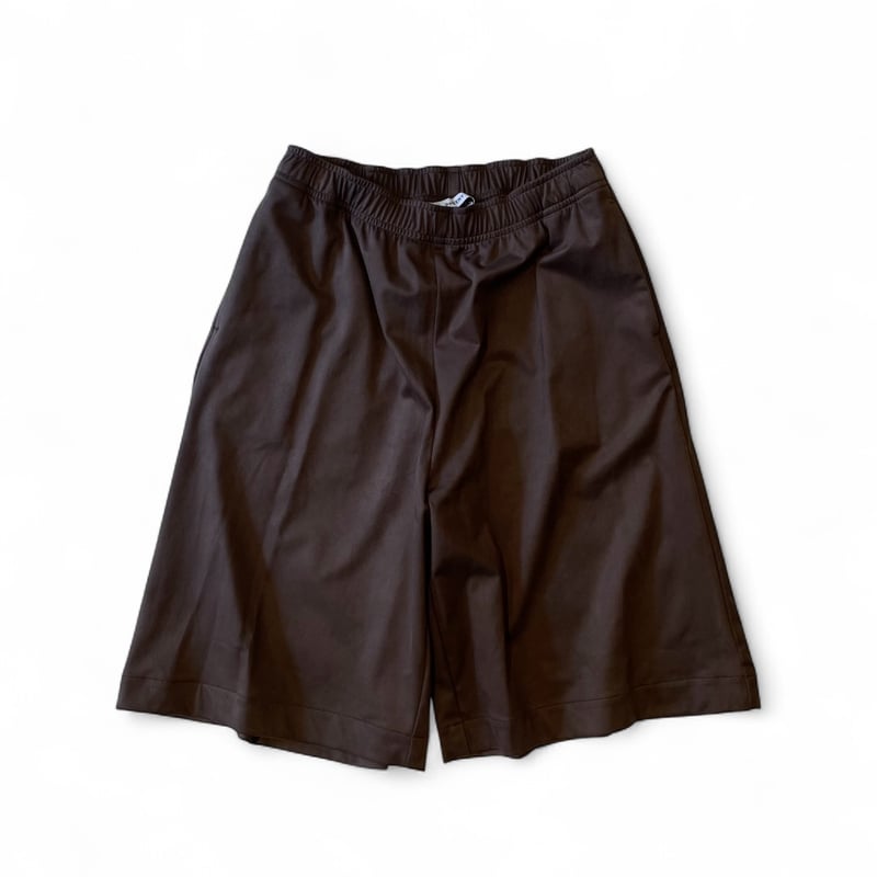 パンツ PHEENY 25AW Fine suede wide half pants PHEENY / Fine suede wide half pants | FLUTTER