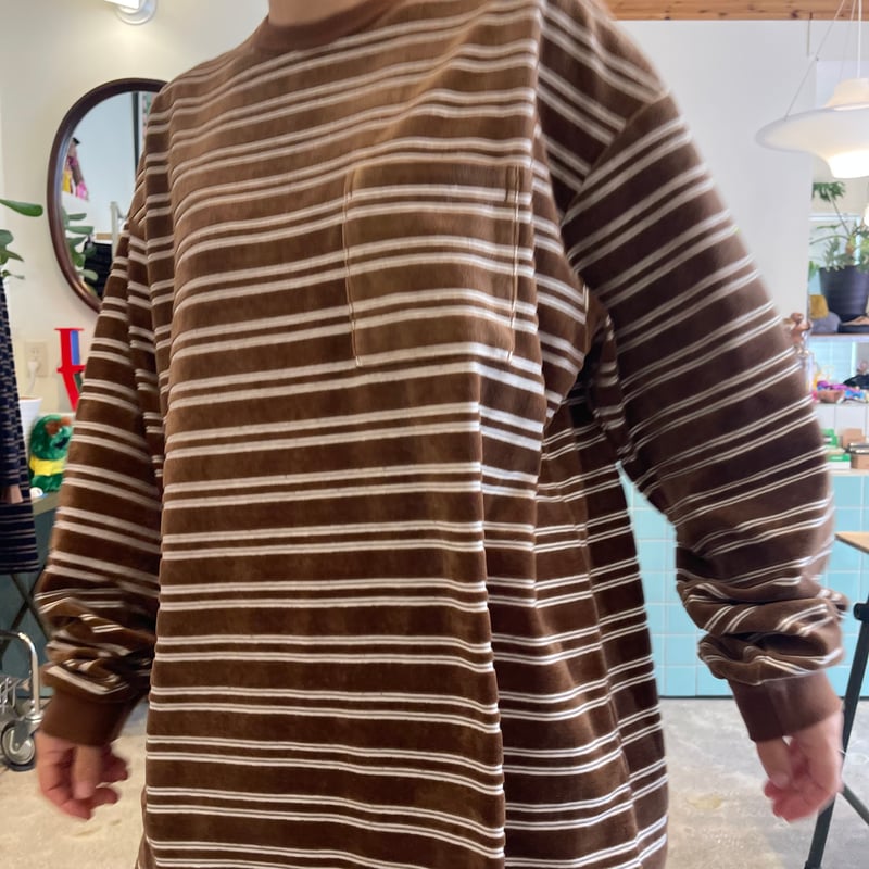 PHEENY / Velvet border L/S | FLUTTER