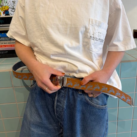 SAYHELLO / Eye Know Tape Belt