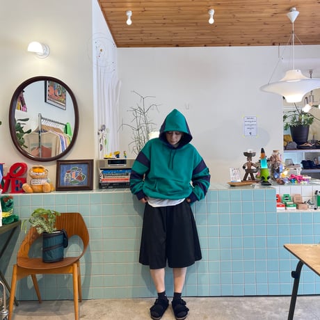 PHINGERIN / BORDER PATCH HOODIE
