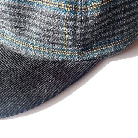 FLUTTER / 2WAY PONPON CAP Glen Check