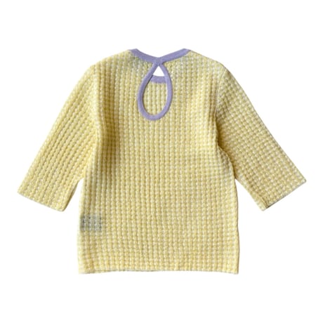 PHEENY / Check Jacquard Knit S/S