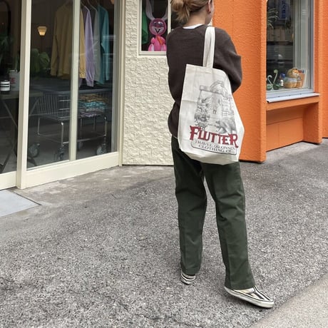 RELAX FIT × FLUTTER / ONSEN Arcade tote