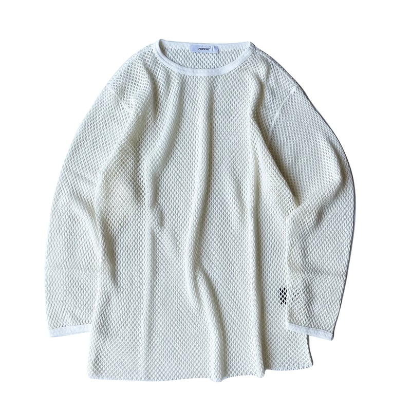 PHEENY / Bulky wool mesh L/S | FLUTTER