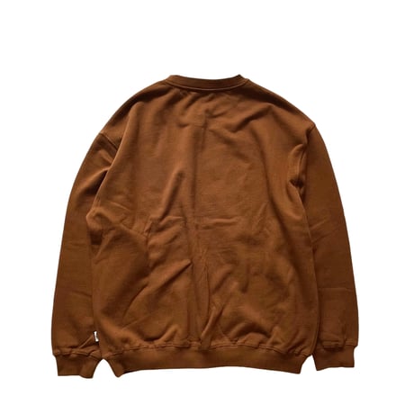 TRIBE WEAR / Basic Crewneck Sweat BROWN