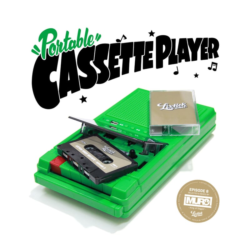 LIXTICK / PortablLe Cassette Player & DJ MURO f...