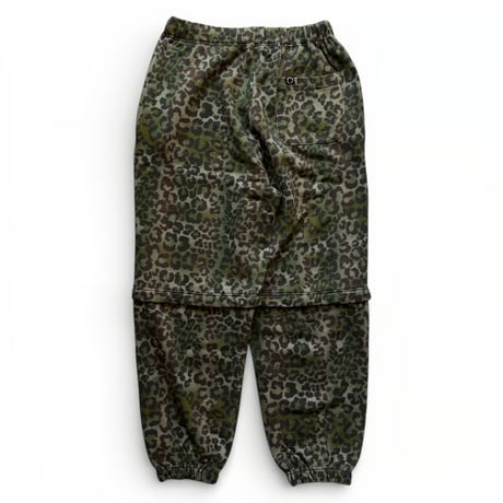PHINGERIN / CONVERTIBLE SWEATPANTS LEOPARD