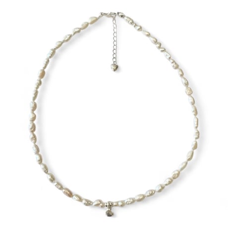 FLUTTER / Pearl＆Karen Silver choker