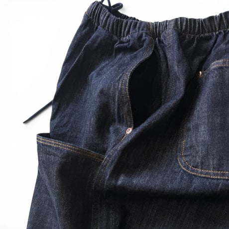 RELAXFIT /  Double Knee pocket denim Beachshorts