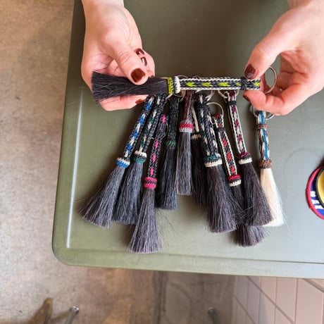 HORSE HAIR ACCESSORIES / Key Ring Medium