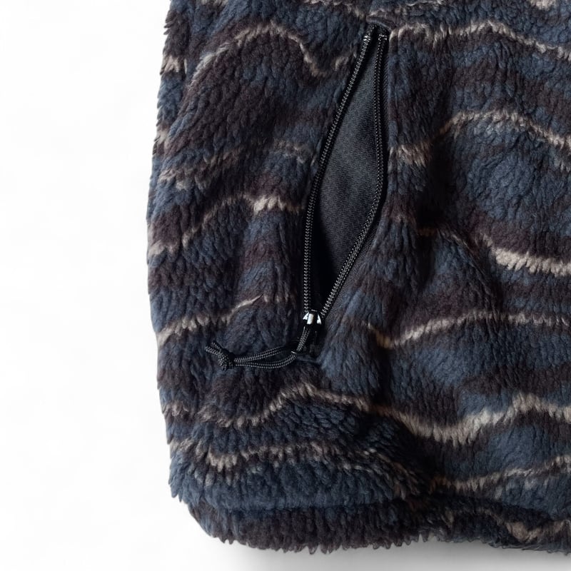 PHEENY / Wave boa vest | FLUTTER