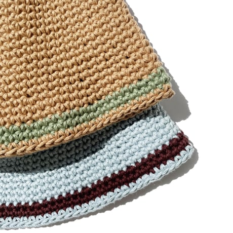 THE CREEM×FLUTTER / Cotton knit hat 1LINE