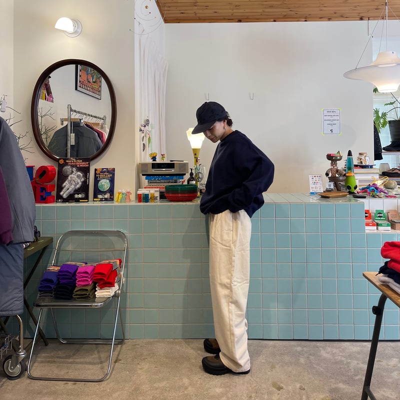 COMFORTABLE REASON / Fleece Back Slacks | FLUTTER