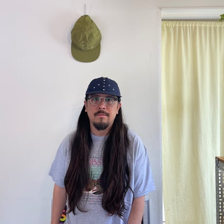 garbage / SOFT BRIM 6 PANEL CAP (BIG PEACE)