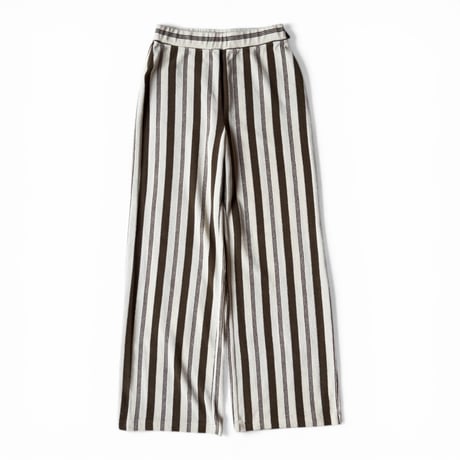 PHEENY / Pile Border Relaxed Wide Pnats