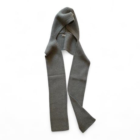 COMFORTABLE REASON / Waffle Hood Scarf
