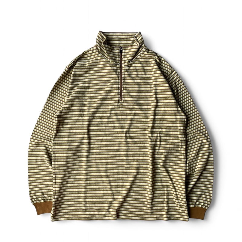 reason様 COMFORTABLE REASON / Multi Border L/S Stand Zip