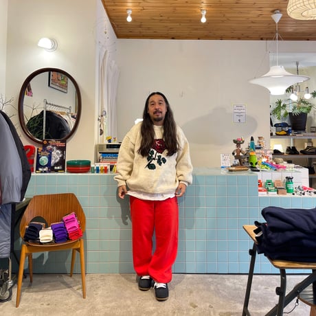 MacMahon Knitting Mills / Crew Neck Knit-ROSE