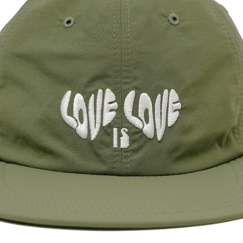 garbage / SOFT BRIM 6 PANEL CAP (LOVE) | FLUTTER