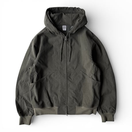 COMFORTABLE REASON / Pigment Coating Hooded Jacket