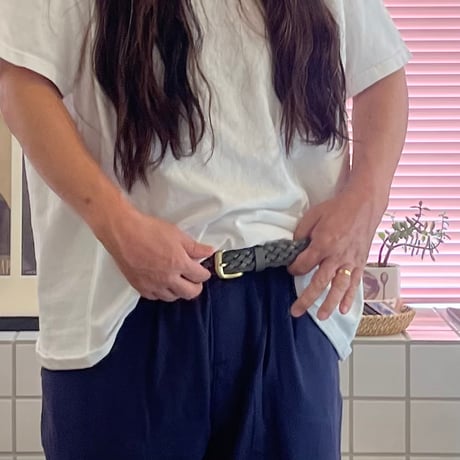 RELAXFIT / IMAGEN DE Mexico Leather mesh belt