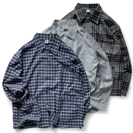 FLUTTER / FLANNEL 3P UTILITY SHIRT