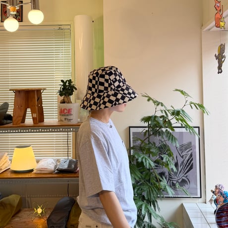 PHEENY / Checkered Bucket Hat