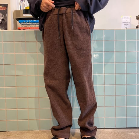PHINGERIN / CORDY KNIT PANTS
