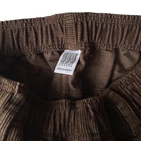 COMFORTABLE REASON / Straight Cords Slacks