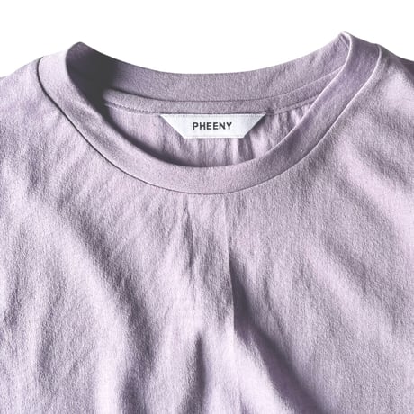 PHEENY / Cotton nylon sheer N/S ensemble