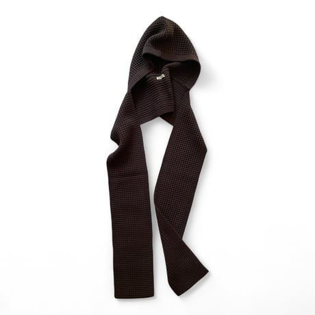 COMFORTABLE REASON / Waffle Hood Scarf