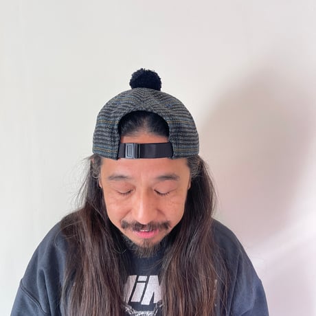 FLUTTER / 2WAY PONPON CAP Glen Check