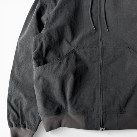COMFORTABLE REASON / Pigment Coating Hooded Jacket