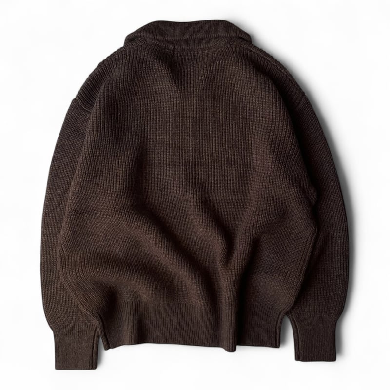 COMFORTABLE REASON / Harf Zip Knit | FLUTTER
