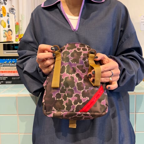 PHINGERIN / CUMALICE Pouch LEOPARD