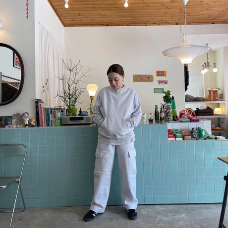 PHEENY / Athletic fleece N/S sweatshirt